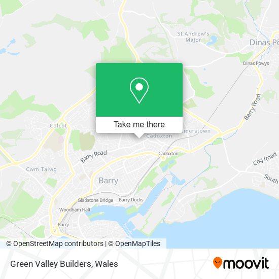 Green Valley Builders map