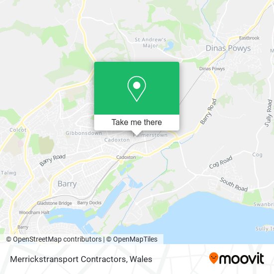 Merrickstransport Contractors map