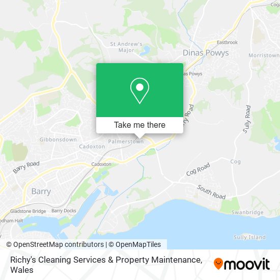 Richy's Cleaning Services & Property Maintenance map