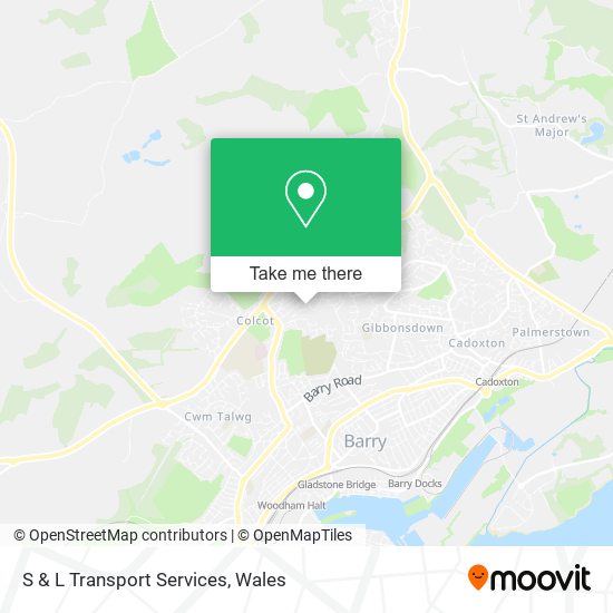 S & L Transport Services map