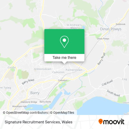 Signature Recruitment Services map