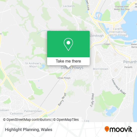 Highlight Planning map