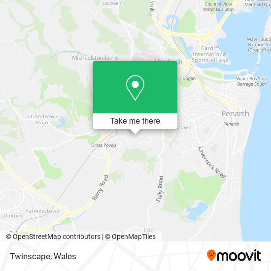Twinscape map