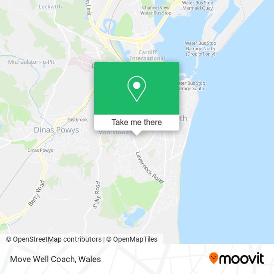 Move Well Coach map