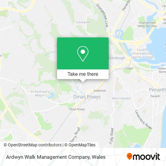 Ardwyn Walk Management Company map