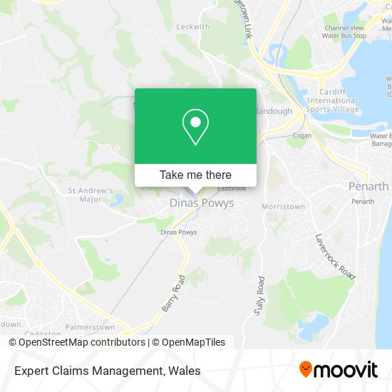 Expert Claims Management map