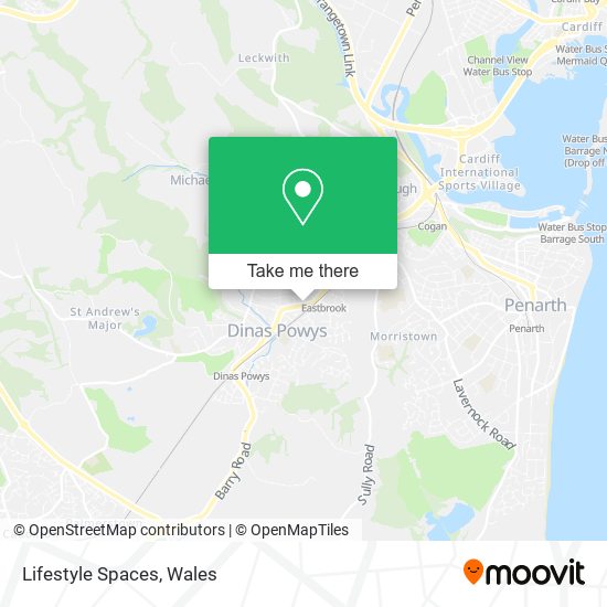Lifestyle Spaces map
