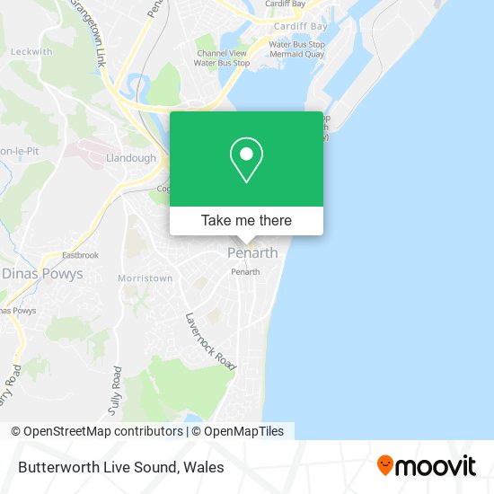 Butterworth Live Sound map