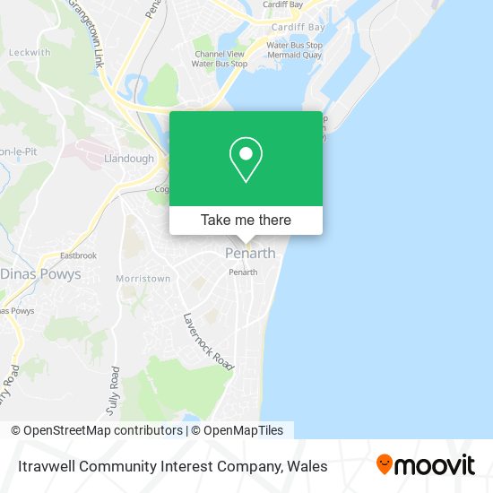 Itravwell Community Interest Company map