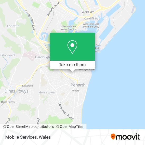 Mobile Services map