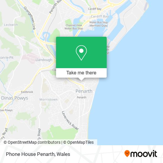 Phone House Penarth map