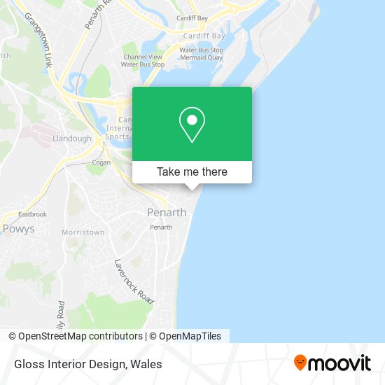 Gloss Interior Design map