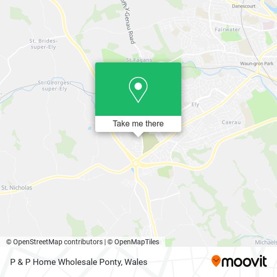 P & P Home Wholesale Ponty map