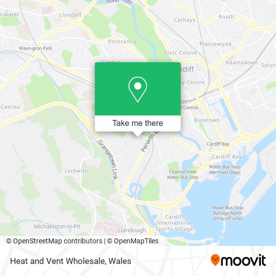 Heat and Vent Wholesale map