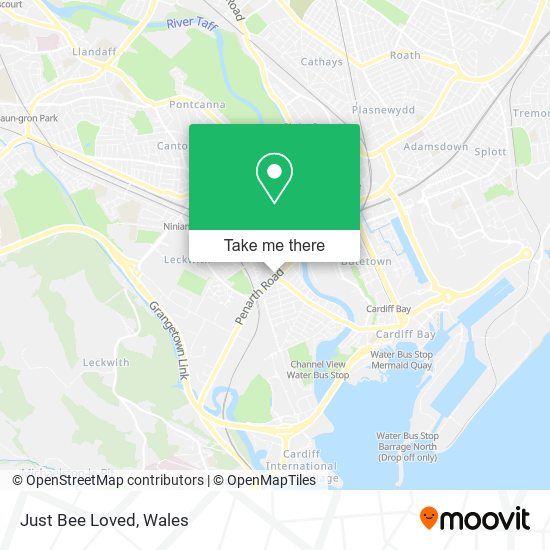 Just Bee Loved map