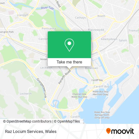 Raz Locum Services map