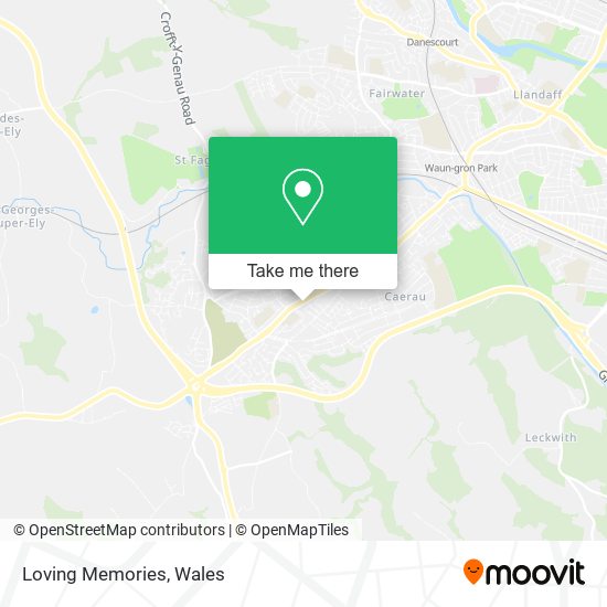 Loving Memories map