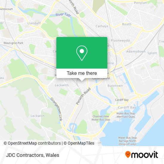 JDC Contractors map