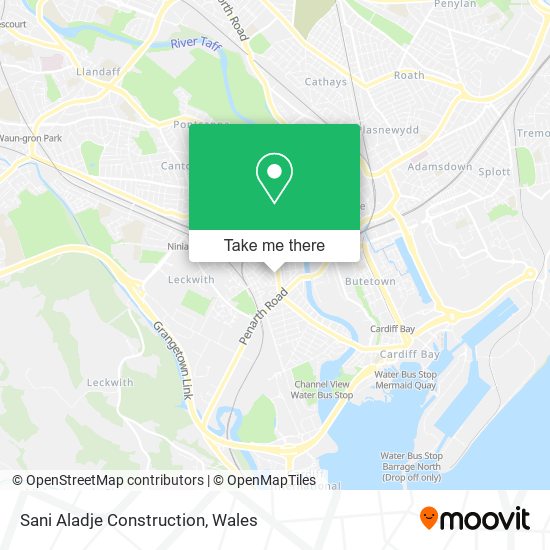 Sani Aladje Construction map