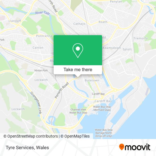Tyre Services map