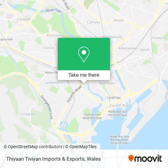 Thiyaan Tiviyan Imports & Exports map