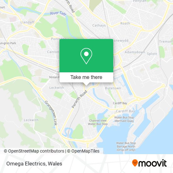 Omega Electrics map