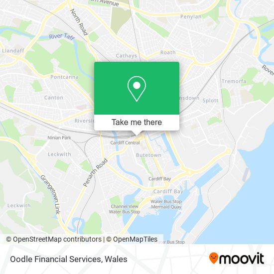 Oodle Financial Services map