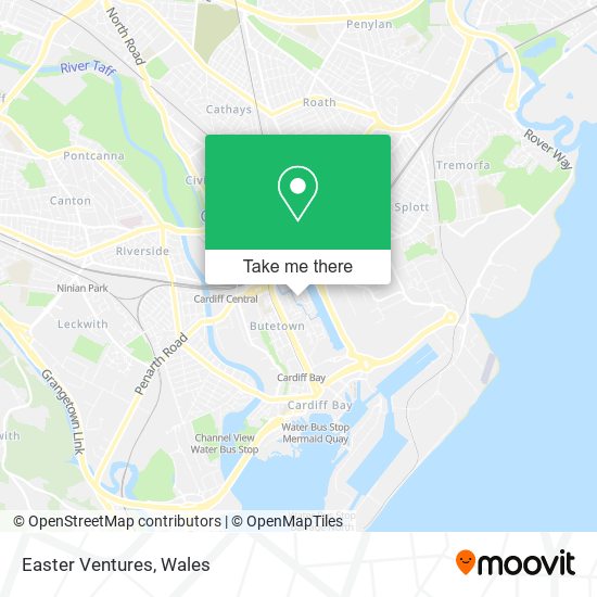 Easter Ventures map