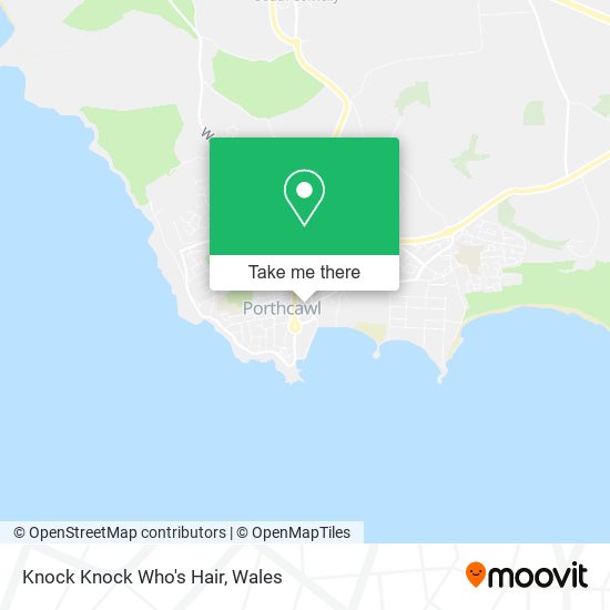 Knock Knock Who's Hair map