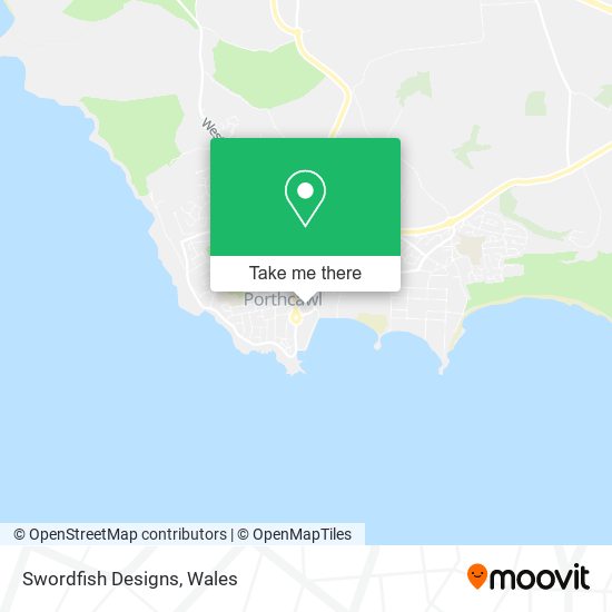 Swordfish Designs map