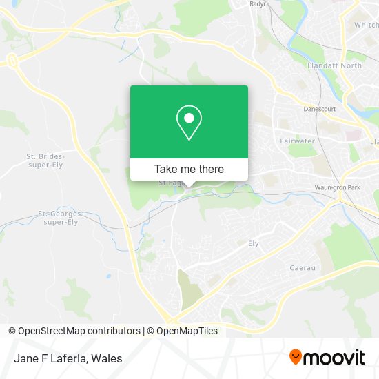 Jane F Laferla map