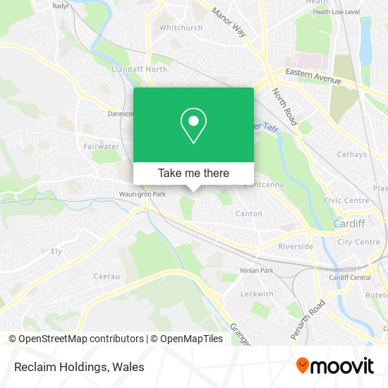 Reclaim Holdings map