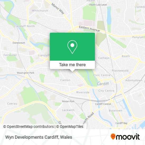 Wyn Developments Cardiff map