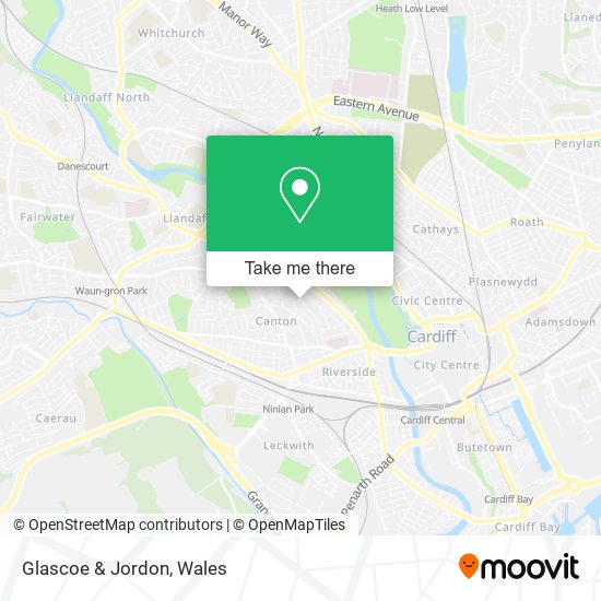 Glascoe & Jordon map