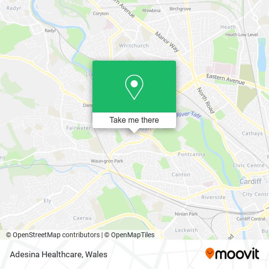 Adesina Healthcare map