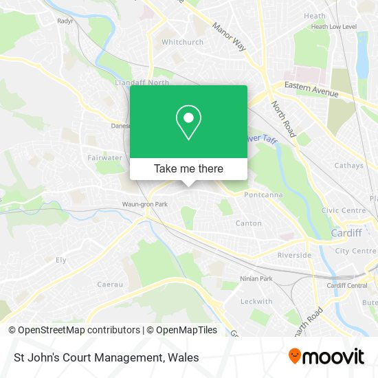 St John's Court Management map