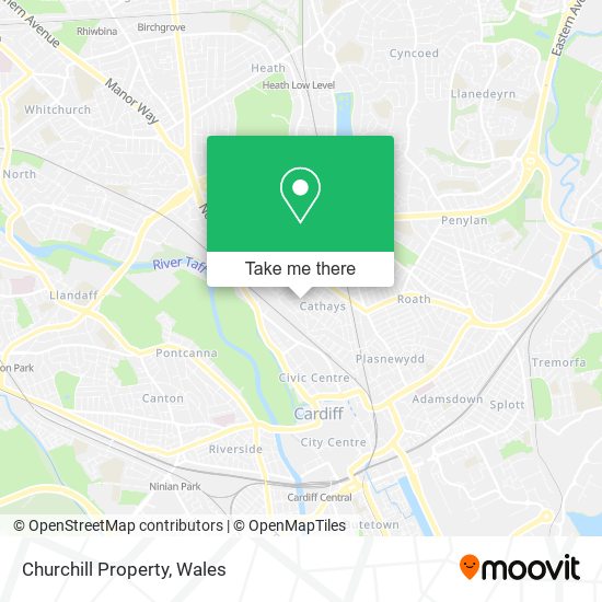 Churchill Property map