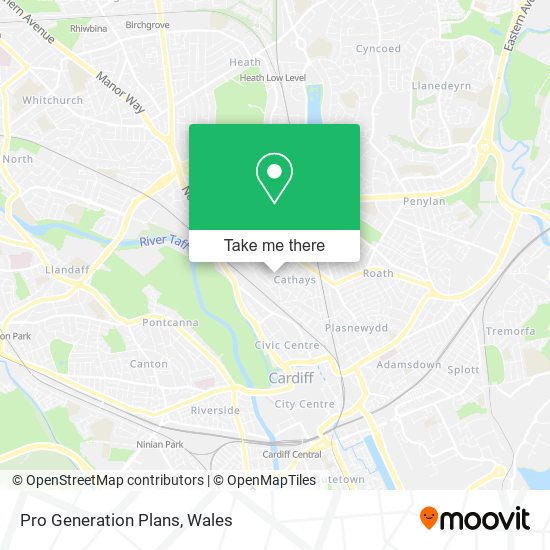 Pro Generation Plans map