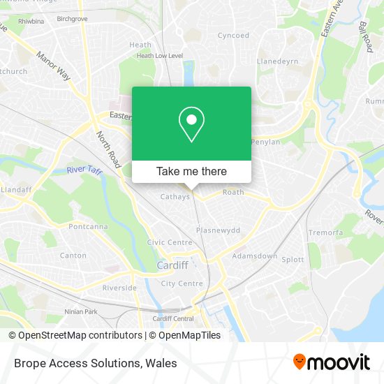 Brope Access Solutions map