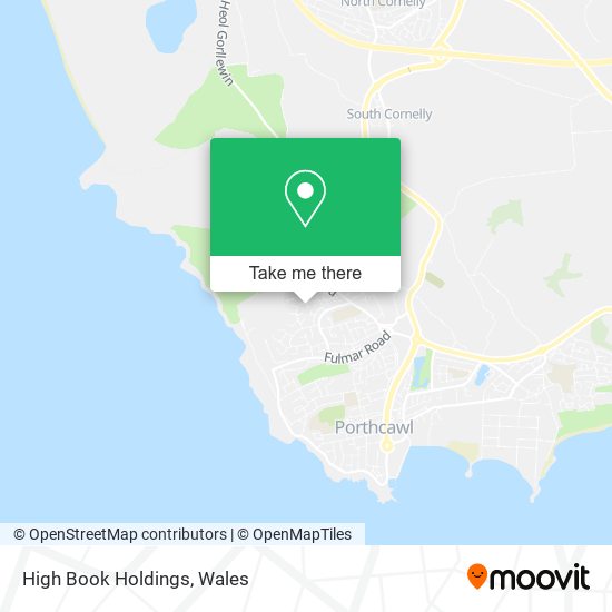 High Book Holdings map
