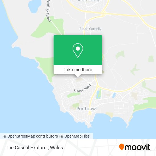 The Casual Explorer map