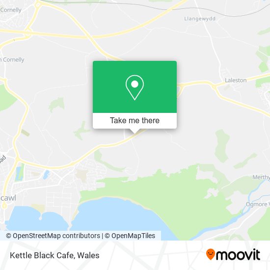 Kettle Black Cafe map