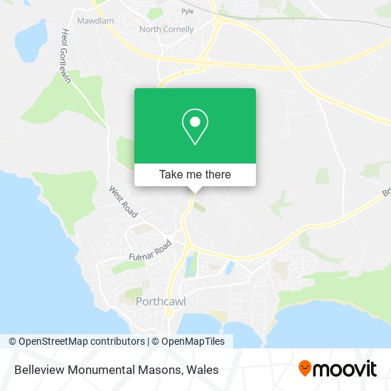 Belleview Monumental Masons map
