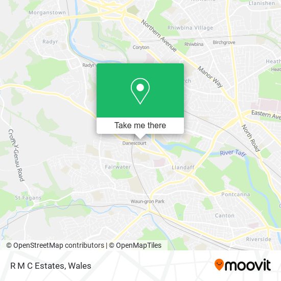 R M C Estates map