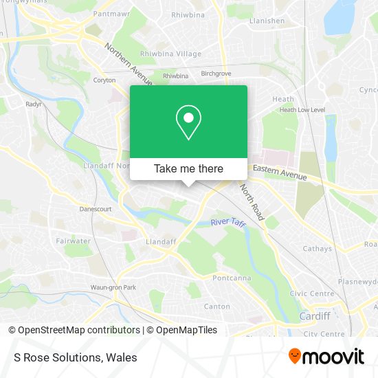 S Rose Solutions map