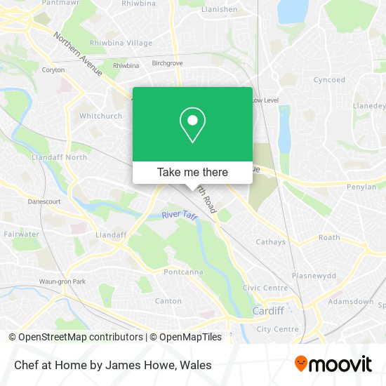 Chef at Home by James Howe map