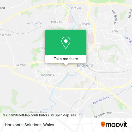 Horizontal Solutions map