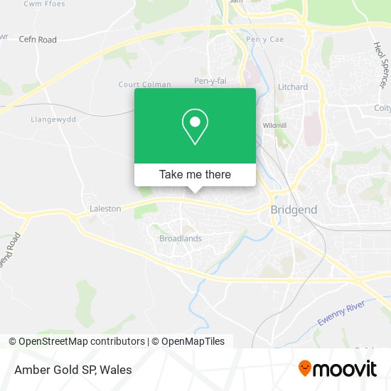 Amber Gold SP map