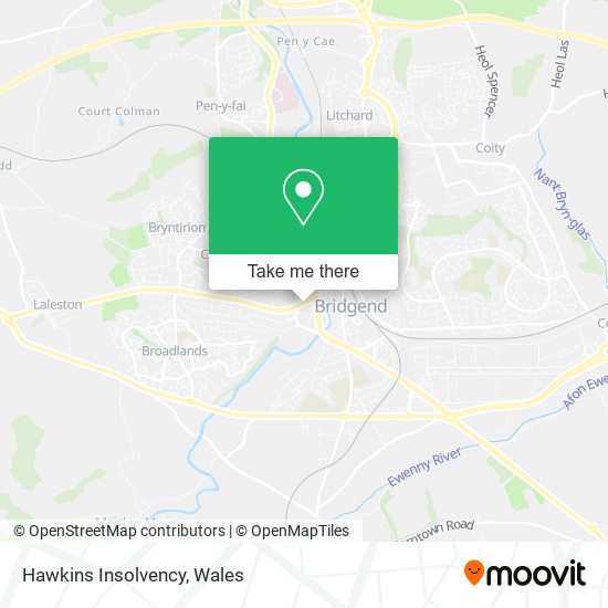 Hawkins Insolvency map
