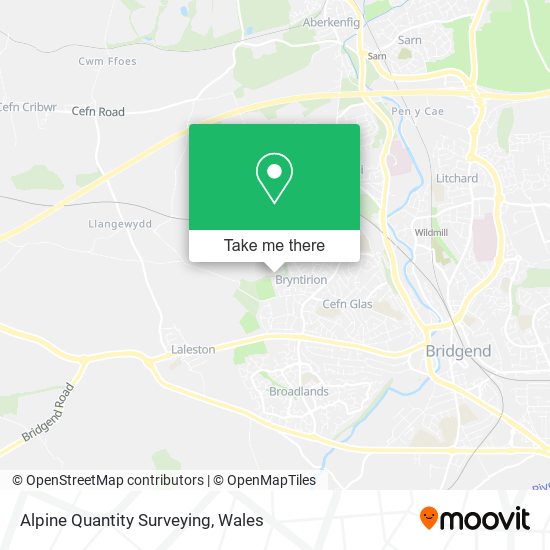 Alpine Quantity Surveying map